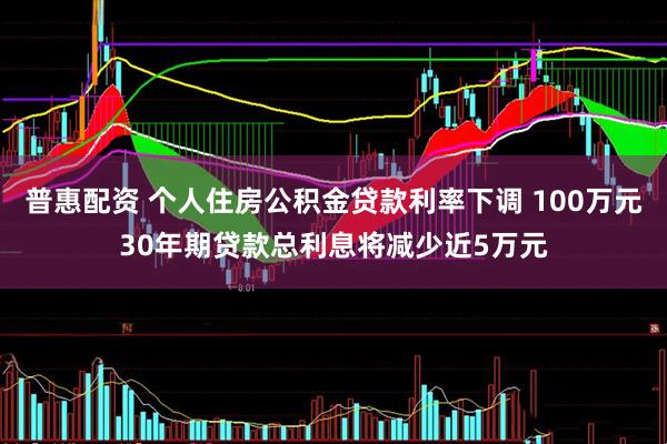 普惠配资 个人住房公积金贷款利率下调 100万元30年期贷款总利息将减少近5万元